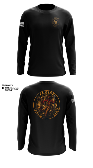 Long Sleeve Performance Shirt, Full House, Fire Department, Teamtime, Team time, sublimation, custom sports apparel, team uniforms, spirit wear, spiritwear, sports uniforms, custom shirts, team store, custom team store, fundraiser sports, apparel fundraiser