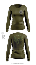 HC-SOG 62474551 Women's Long Sleeve V-neck Shirt - 1