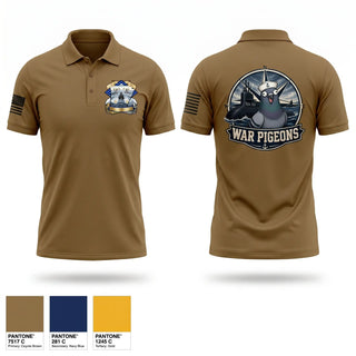 Short Sleeve Performance Polo, War pigeons, Navy, Teamtime, Team time, sublimation, custom sports apparel, team uniforms, spirit wear, spiritwear, sports uniforms, custom shirts, team store, custom team store, fundraiser sports, apparel fundraiser
