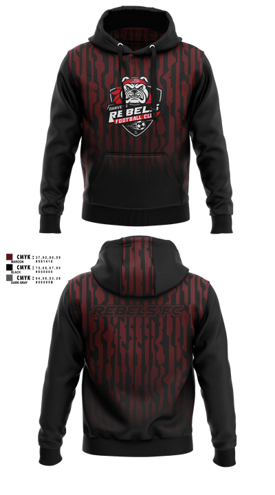 Rebels F. C. Hoodie - 3