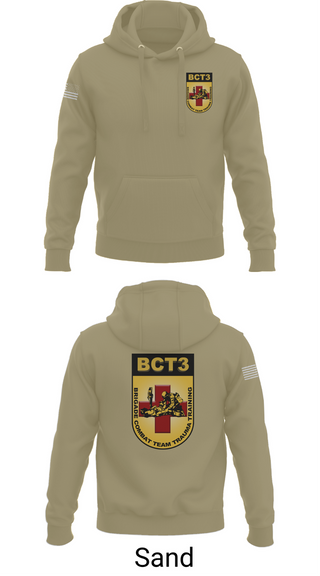 Hoodie, BCT3, Army, Teamtime, Team time, sublimation, custom sports apparel, team uniforms, spirit wear, spiritwear, sports uniforms, custom shirts, team store, custom team store, fundraiser sports, apparel fundraiser