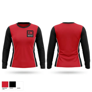 Long Sleeve Performance Shirt, Fort Madison Bloodhounds, Wrestling, Teamtime, Team time, sublimation, custom sports apparel, team uniforms, spirit wear, spiritwear, sports uniforms, custom shirts, team store, custom team store, fundraiser sports, apparel fundraiser