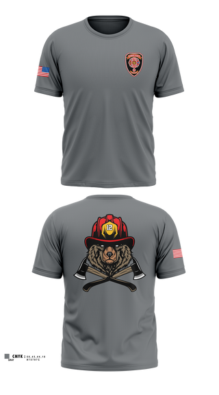 Short Sleeve Performance Shirt, Stewart County Fire Rescue, Fire Department, Teamtime, Team time, sublimation, custom sports apparel, team uniforms, spirit wear, spiritwear, sports uniforms, custom shirts, team store, custom team store, fundraiser sports, apparel fundraiser