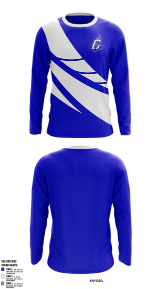Long Sleeve Performance Shirt, Cumberland Jr. Clippers Football & Cheer, , Teamtime, Team time, sublimation, custom sports apparel, team uniforms, spirit wear, spiritwear, sports uniforms, custom shirts, team store, custom team store, fundraiser sports, apparel fundraiser