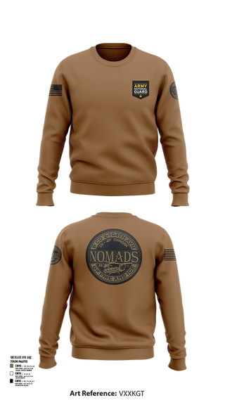 Crew Neck Sweatshirt, E CO 169 AVN, National Guard, Teamtime, Team time, sublimation, custom sports apparel, team uniforms, spirit wear, spiritwear, sports uniforms, custom shirts, team store, custom team store, fundraiser sports, apparel fundraiser