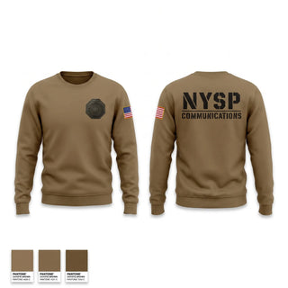 Crew Neck Sweatshirt, NYSP Communications, Police, Teamtime, Team time, sublimation, custom sports apparel, team uniforms, spirit wear, spiritwear, sports uniforms, custom shirts, team store, custom team store, fundraiser sports, apparel fundraiser