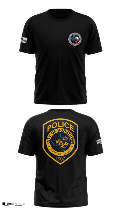 Robstown Police Department Short Sleeve Performance Shirt - 100