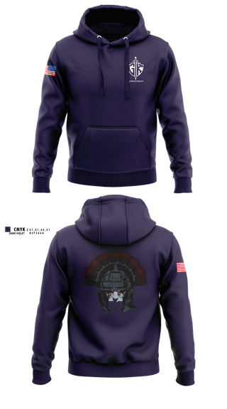 Hoodie, HQ PLT, A CO, USDB BN (CORR), , Teamtime, Team time, sublimation, custom sports apparel, team uniforms, spirit wear, spiritwear, sports uniforms, custom shirts, team store, custom team store, fundraiser sports, apparel fundraiser