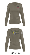 Sikeston Special operations 6321266 Women's Long Sleeve V-neck Shirt - 73