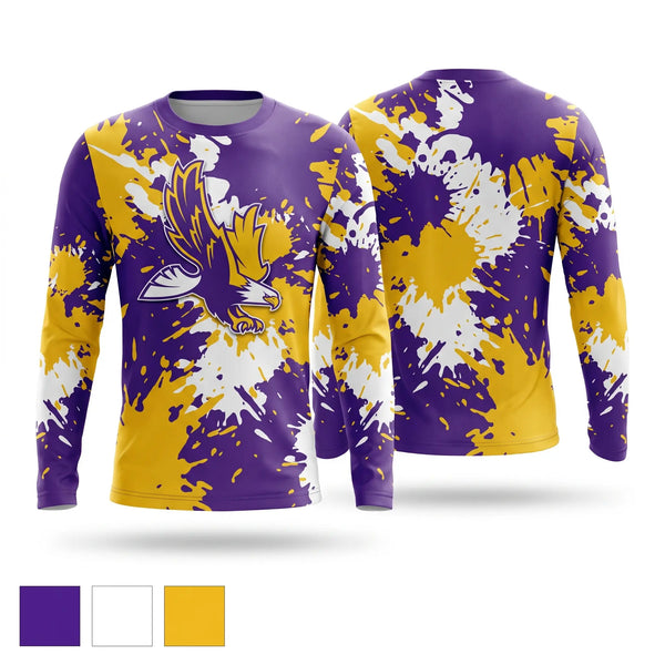 Long Sleeve Performance Shirt, Eaton Basketball, Men's Basketball, Teamtime, Team time, sublimation, custom sports apparel, team uniforms, spirit wear, spiritwear, sports uniforms, custom shirts, team store, custom team store, fundraiser sports, apparel fundraiser