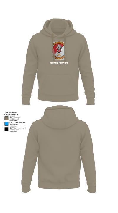 Caisson BTRY 3CR 81164920 Hoodie - 71