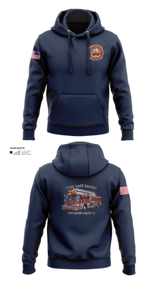 Hoodie, Colmar Vol. Fire Co. Historical Society, Fire Department, Teamtime, Team time, sublimation, custom sports apparel, team uniforms, spirit wear, spiritwear, sports uniforms, custom shirts, team store, custom team store, fundraiser sports, apparel fundraiser