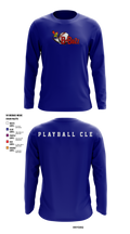 B Buzz Baseball League 75019054 Long Sleeve Performance Shirt 4