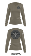 Kernersville Police Department Criminal Investigative Division 42976538 Women's Long Sleeve V-neck Shirt - 11