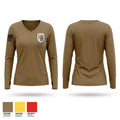 CCEMS Women's Long Sleeve V-neck Shirt - 1