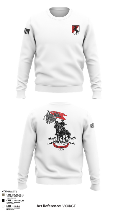 58th CEC-A Crew Neck Sweatshirt - 14