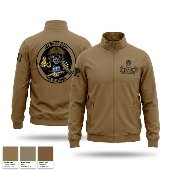 Windbreaker, 1PLT 754th OD CO (EOD), Army, Teamtime, Team time, sublimation, custom sports apparel, team uniforms, spirit wear, spiritwear, sports uniforms, custom shirts, team store, custom team store, fundraiser sports, apparel fundraiser