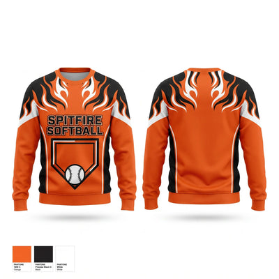 Spitfire Softball Crew Neck Sweatshirt - 1