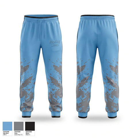 Sweatpants, Roaring Lions, Men's Soccer, Teamtime, Team time, sublimation, custom sports apparel, team uniforms, spirit wear, spiritwear, sports uniforms, custom shirts, team store, custom team store, fundraiser sports, apparel fundraiser