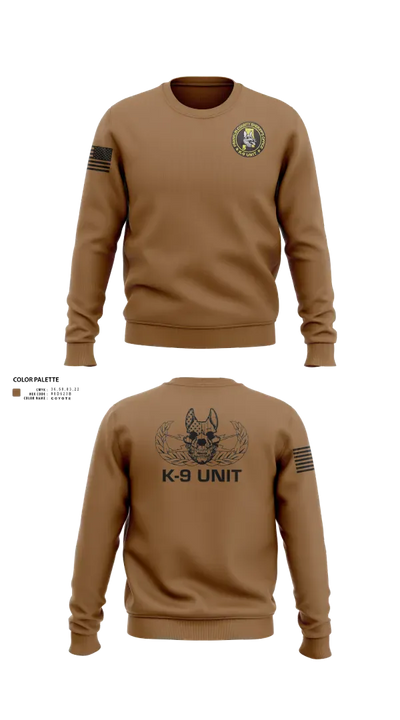Franklin County Sheriffs Office 473730 Crew Neck Sweatshirt - 110