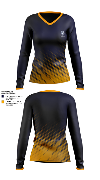 Womens Long Sleeve Vneck Shirt, University of Southern Maine Women's Soccer, Women's Soccer, Teamtime, Team time, sublimation, custom sports apparel, team uniforms, spirit wear, spiritwear, sports uniforms, custom shirts, team store, custom team store, fundraiser sports, apparel fundraiser