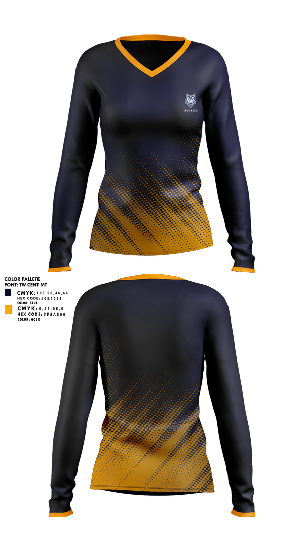 Womens Long Sleeve Vneck Shirt, University of Southern Maine Women's Soccer, Women's Soccer, Teamtime, Team time, sublimation, custom sports apparel, team uniforms, spirit wear, spiritwear, sports uniforms, custom shirts, team store, custom team store, fundraiser sports, apparel fundraiser