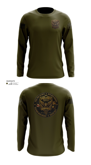 Long Sleeve Performance Shirt, Vigilance Protection Services, , Teamtime, Team time, sublimation, custom sports apparel, team uniforms, spirit wear, spiritwear, sports uniforms, custom shirts, team store, custom team store, fundraiser sports, apparel fundraiser