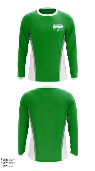 Long Sleeve Performance Shirt, New Castle Trojans, Spirit Store, Teamtime, Team time, sublimation, custom sports apparel, team uniforms, spirit wear, spiritwear, sports uniforms, custom shirts, team store, custom team store, fundraiser sports, apparel fundraiser