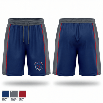 The Motor City Patriots 77952731 Athletic Shorts With Pockets - 1