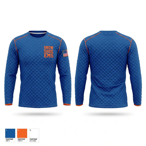 Long Sleeve Performance Shirt, Snow Shoe Ems, EMS/EMT, Teamtime, Team time, sublimation, custom sports apparel, team uniforms, spirit wear, spiritwear, sports uniforms, custom shirts, team store, custom team store, fundraiser sports, apparel fundraiser