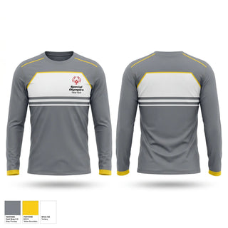 Long Sleeve Performance Shirt, Sharks, Track & Field, Teamtime, Team time, sublimation, custom sports apparel, team uniforms, spirit wear, spiritwear, sports uniforms, custom shirts, team store, custom team store, fundraiser sports, apparel fundraiser