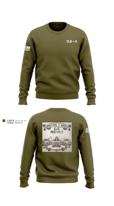 CLB-11 21730223 Crew Neck Sweatshirt - 3