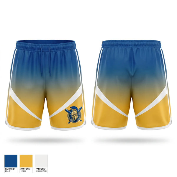 Athletic Shorts With Pockets, Trojans, Softball, Teamtime, Team time, sublimation, custom sports apparel, team uniforms, spirit wear, spiritwear, sports uniforms, custom shirts, team store, custom team store, fundraiser sports, apparel fundraiser