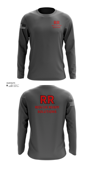 Long Sleeve Performance Shirt, Rescue Ready Solutions, , Teamtime, Team time, sublimation, custom sports apparel, team uniforms, spirit wear, spiritwear, sports uniforms, custom shirts, team store, custom team store, fundraiser sports, apparel fundraiser