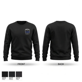 Crew Neck Sweatshirt, Hoyt Lakes Fire Department, Fire Department, Teamtime, Team time, sublimation, custom sports apparel, team uniforms, spirit wear, spiritwear, sports uniforms, custom shirts, team store, custom team store, fundraiser sports, apparel fundraiser