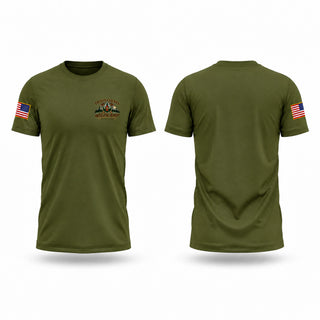 Old School Cotton Feel Shirt, Travis County Emergency Services District 1, Fire Department, Teamtime, Team time, sublimation, custom sports apparel, team uniforms, spirit wear, spiritwear, sports uniforms, custom shirts, team store, custom team store, fundraiser sports, apparel fundraiser
