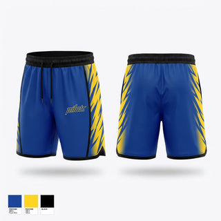 Athletic Shorts With Pockets, Pilots, Baseball, Teamtime, Team time, sublimation, custom sports apparel, team uniforms, spirit wear, spiritwear, sports uniforms, custom shirts, team store, custom team store, fundraiser sports, apparel fundraiser