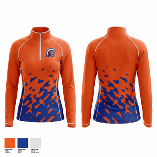 Quarter Zip Jacket, ESM Spartans, Cheer, Teamtime, Team time, sublimation, custom sports apparel, team uniforms, spirit wear, spiritwear, sports uniforms, custom shirts, team store, custom team store, fundraiser sports, apparel fundraiser