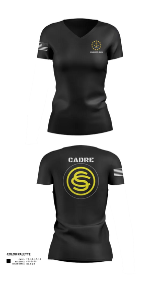 Womens Short Sleeve Vneck Shirt, 1/243 RTI OCS, , Teamtime, Team time, sublimation, custom sports apparel, team uniforms, spirit wear, spiritwear, sports uniforms, custom shirts, team store, custom team store, fundraiser sports, apparel fundraiser