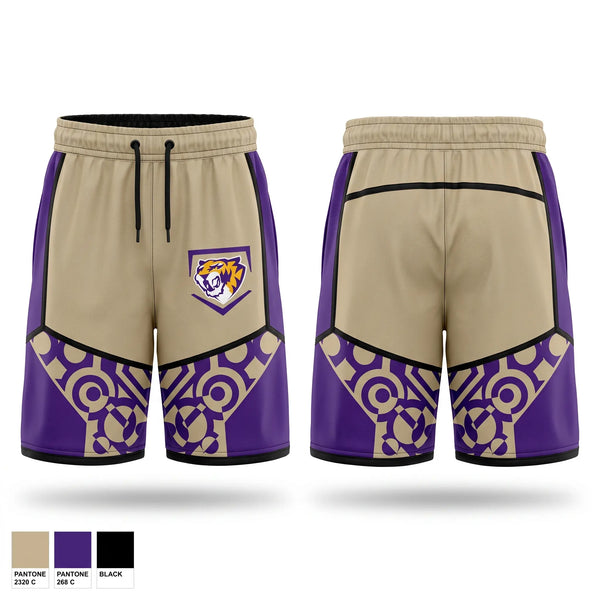 Athletic Shorts With Pockets, Sabers, Softball, Teamtime, Team time, sublimation, custom sports apparel, team uniforms, spirit wear, spiritwear, sports uniforms, custom shirts, team store, custom team store, fundraiser sports, apparel fundraiser