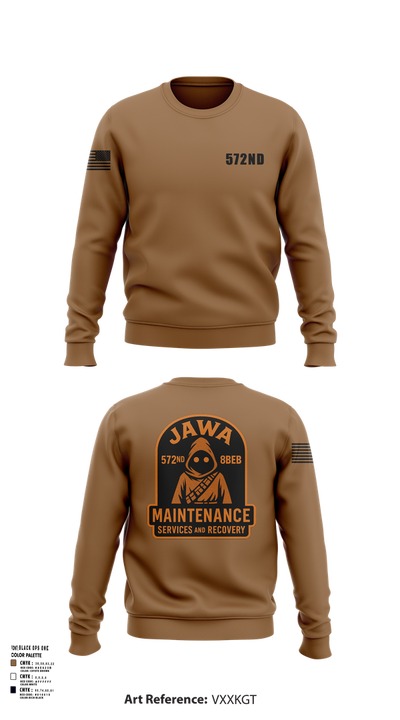 572nd 81334330 Crew Neck Sweatshirt - 101