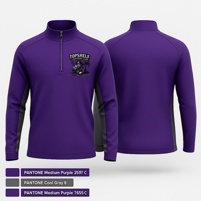Top Shelf Island LC 52014844 Quarter Zip Jacket - 1