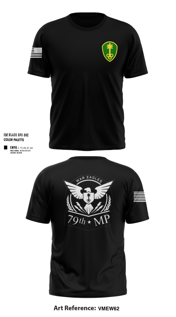 Short Sleeve Performance Shirt, 79th MP Co, Army, Teamtime, Team time, sublimation, custom sports apparel, team uniforms, spirit wear, spiritwear, sports uniforms, custom shirts, team store, custom team store, fundraiser sports, apparel fundraiser