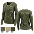 San Benito County Sheriff’s Office 67098516 Women's Long Sleeve V-neck Shirt - 1