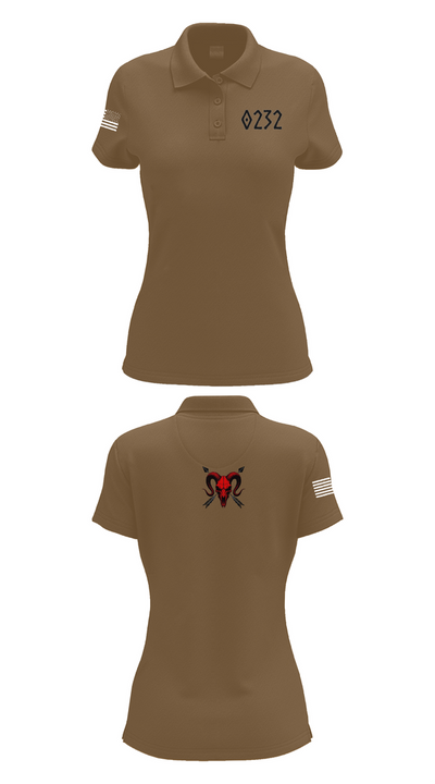 0232 Women's Short Sleeve Performance Polo  - 15