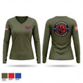 K-9 Guardian Police Dog Services 15758941 Women's Long Sleeve V-neck Shirt - 1