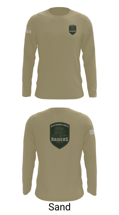 BSS JROTC 74818776 Long Sleeve Performance Shirt 86