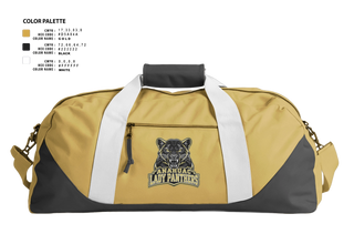 Duffle Bag, Anahuac Lady Panthers, Women's Basketball, Teamtime, Team time, sublimation, custom sports apparel, team uniforms, spirit wear, spiritwear, sports uniforms, custom shirts, team store, custom team store, fundraiser sports, apparel fundraiser
