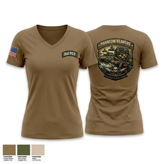 Womens Short Sleeve Vneck Shirt, B Co 1-18th, Army, Teamtime, Team time, sublimation, custom sports apparel, team uniforms, spirit wear, spiritwear, sports uniforms, custom shirts, team store, custom team store, fundraiser sports, apparel fundraiser