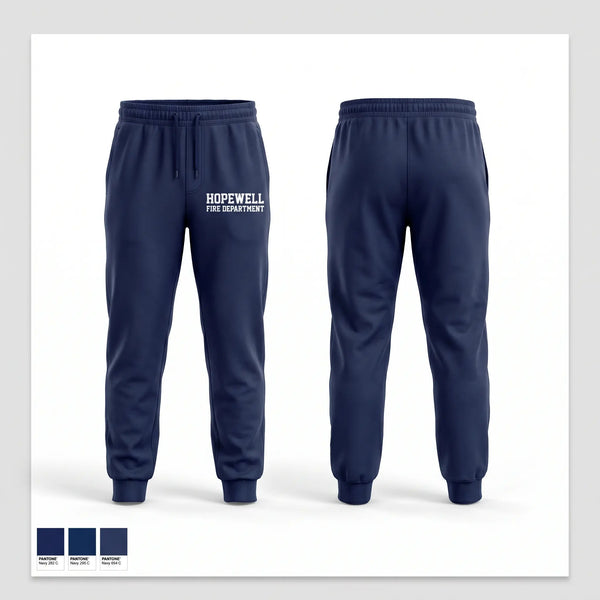 Sweatpants, Hopewell Fire Department, Fire Department, Teamtime, Team time, sublimation, custom sports apparel, team uniforms, spirit wear, spiritwear, sports uniforms, custom shirts, team store, custom team store, fundraiser sports, apparel fundraiser